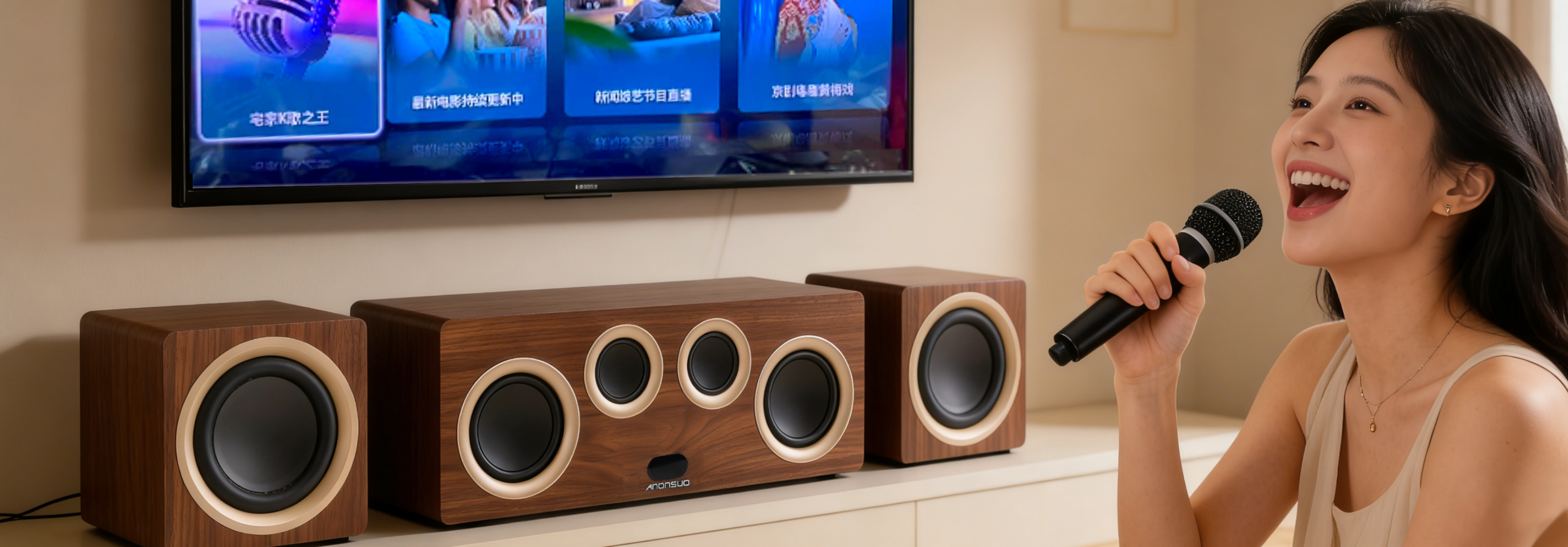 阿隆索家庭KTV一体机A9 阿隆索家庭KTV一体机A9